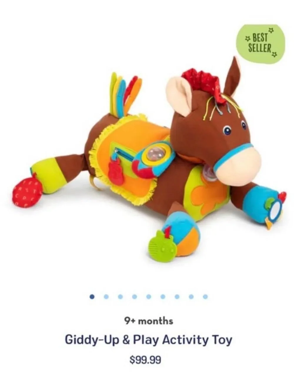 Melissa & Doug K's Kids Giddy Up & Go Activity Horse